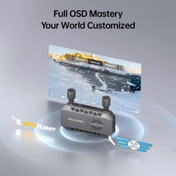 CADDXFPV Walksnail Ascent FPV VRX Receiver Supports All FPV Goggles And Displays With HDMI Input For RC Cars and Drones