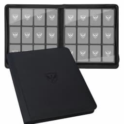 12-Pocket Trading Card Binder, Can Hold 480 Cards, Zippered Premium Card Binder Suitable for Tcg Cards/Game Cards/Sports Cards/Yu-Gi-Oh!, Magic: the Gathering, and Trading Cards