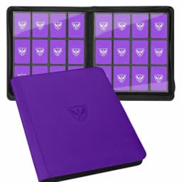 12-Pocket Trading Card Binder, Can Hold 480 Cards, Zippered Premium Card Binder Suitable for Tcg Cards/Game Cards/Sports Cards/Yu-Gi-Oh!, Magic: the Gathering, and Trading Cards