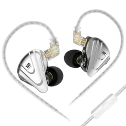KZ ZSX Terminator Metal Headphones 5BA + 1DD Hybrid 12-driver HIFI Bass headphones In-ear monitoring and cancellation