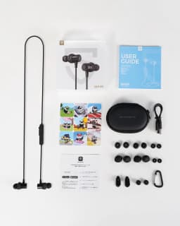 SoundPEATS Q40 HD Wireless Earphones Sport Bluetooth 5.4 Headphones LDAC Hi-Res Audio, 11mm Dual-Magnet Driver, IP67,Fast Charge