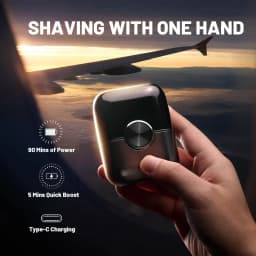 Sweker Electric Razor for Men 4 Blades Floating Head Foil Shaver Waterproof Wet Dry Beard Trimmer Portable Mini Electric Shaver