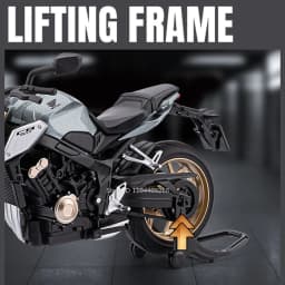 Scale 1:12 Honda CB650 HP4 Motorcycle Model Toy Alloy Diecast Shock Absorption Miniature Racing Motor Models for Kids Gifts