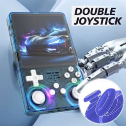 BOYHOM Big Screen Linux OS Retro Game Console R3 6S Plus 4.0inch IPS Screen Wifi for Pocket Video Player