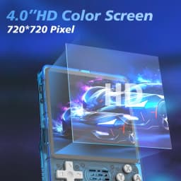 BOYHOM Big Screen Linux OS Retro Game Console R3 6S Plus 4.0inch IPS Screen Wifi for Pocket Video Player