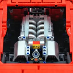 4026PCS Technical LOX Edition F40 Assembly MOC 140629 Building Block Car Supercar Model Adult High Difficulty Racing Toys