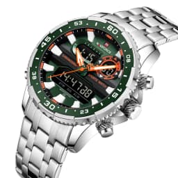 NAVIFORCE Fashion Brand Black Gold Men Watch Fashion Luxury Quartz Wrist Watches Sport Waterproof Stainless Steel Strap NF9234