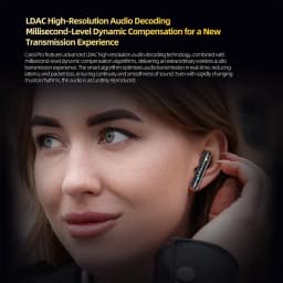 KZ Carol Pro In Ear TWS Bluetooth Earbuds with Active Noise Reduction and 6 Mics for True Wireless Waterproof Earplugs LDAC SBC