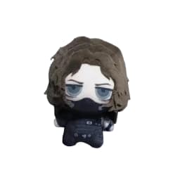 10cm Winter Soldier Plush Toy Starfish Body Plushie Doll Peripherial Figure Keychain Pendant Plush Dolls Birthday Gift XMAS