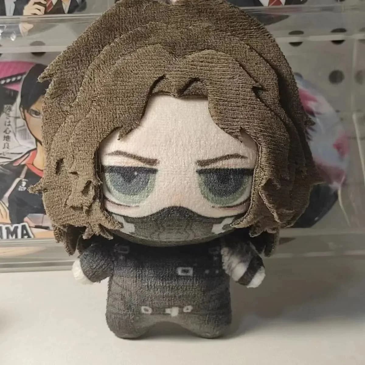 10cm Winter Soldier Plush Toy Starfish Body Plushie Doll Peripherial Figure Keychain Pendant Plush Dolls Birthday Gift XMAS