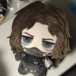 10cm Winter Soldier Plush Toy Starfish Body Plushie Doll Peripherial Figure Keychain Pendant Plush Dolls Birthday Gift XMAS