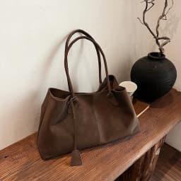 Autumn Winter All-match Bowling Shoulder For Women Horizontal Square Cowhide Vintage Tote Noble Handbag Large Capacity Shopper
