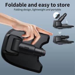 HONCAM Universal Racing Wheel Stand for Switch & Switch2 Joycon Game Wheel Controller with Secure Suction Cup Base for NS2 Acces