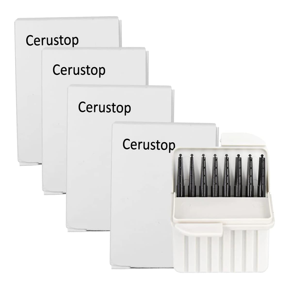 (5 Packs/ 40 Pcs) Phonak Cerustop Wax Guards, for Unitron Widex and GN Resound Hearing Aid Wax Guard Filters
