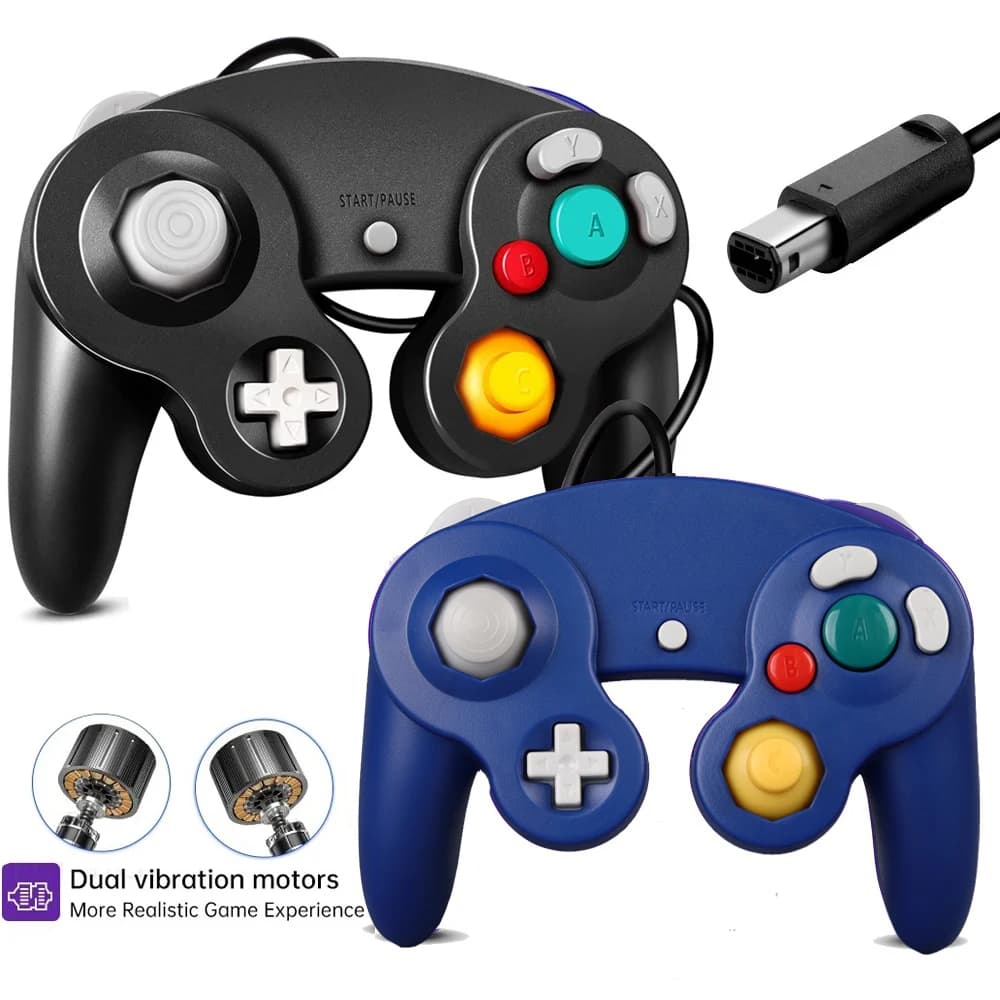 GC Wired Gamecube Controller For Nintend Switch Console Gamepad For Wii/WII U Console For Switch NGC Accessories