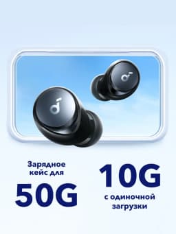 Soundcore by Anker Space A40 Адаптивные беспроводные наушники с активным шумоподавлением Беспроводные Bluetooth-наушники