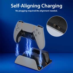 Fast Charging Dock for PS5 Controllers Dual Wireless Gamepad Charger Station PlayStation 5 Charging Stand Accessories