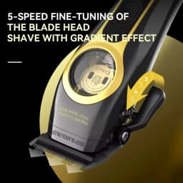 Kemei KM-2373Hair Clipper Magnetic Levitation Motor Hair Clipper Charging Base Men's Hair Clipper