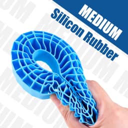 INJORA Silicone Rubber Insert Foam Fit 118-122mm (4.75" OD) 1.9" Wheel Tires for 1/10 RC Crawler