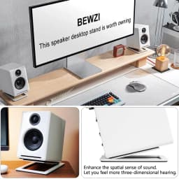 Speaker Support Base Is Made of Carbon Steel For Tabletop Speaker Bottom Stand with Shock Absorption and Enhanced Sound Quality