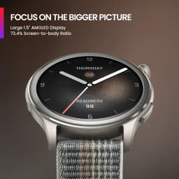 Amazfit Balance 46mm Smart Watch Sleep Coach Dual-Band GPS 150+ Sports Modes Smart Watch Readiness For Android IOS Phone
