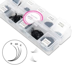 ARTSTAR Lashes 10D 12D 14D 16D 20D 1000Fans Mix8-17mm Premade Volume Fans Eyelashes C D CC Curl Pointy Base Lash Extensions