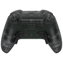 eXtremeRate Clear Full Set Shell w/Buttons Replacement Faceplate Back Plate for Xbox Elite Series 2 Core Controller - Model 1797