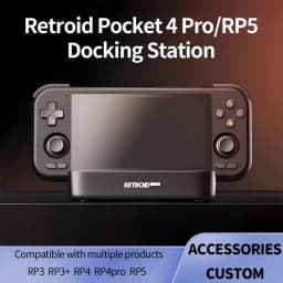 Retroid Pocket 5 Docking Station For Retroid Pocket 4 Pro / RP5 / Retroid Pocket Mini Game Console Dock Accessories Custom