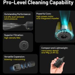 Nitecore BB Nano Electronic Blower Baby Photography Blower Multi Function Portable Air Blower for Camera Lens VS Nitecore BB2