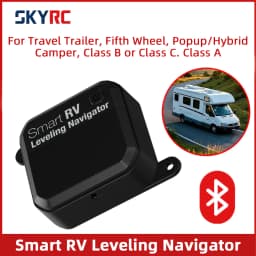 SKYRC Smart RV Leveling Navigator RV Leveling Device 10m Bluetooth for Travel Trailer Fifth Wheel Popup/Hybrid Camper Class B CA