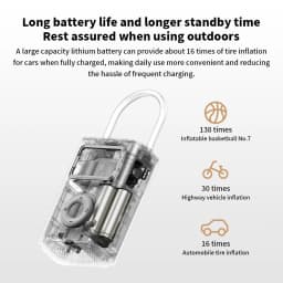 New MIJIA Air Pump 2 Pro Portable Electric Air Compressor Mi Inflatable Treasure 150psi High Pressure Motorcycle Car Soccer