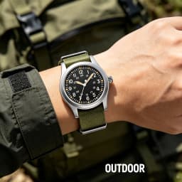 MILITREK 2025 New Military 37mm VH31 Men's Quartz Watch AR Sapphire Stainless Steel Waterproof 10Bar Luminous C3 Reloj Hombre