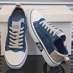 Men's Canvas Shoes Lightweight Breathable Street Style Skateboarding Spring Summer Fashion Casual Shoes for Teens