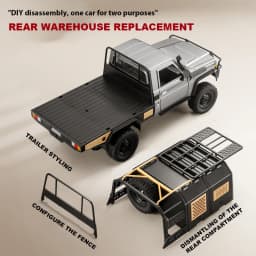ZWN MN82 MN82S LC79 1/12 Full Scale RC Pickup Short Truck 4WD Remote Control Climbing Off-road Car Toys for Kids Christmas Gifts