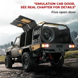 ZWN MN82 MN82S LC79 1/12 Full Scale RC Pickup Short Truck 4WD Remote Control Climbing Off-road Car Toys for Kids Christmas Gifts
