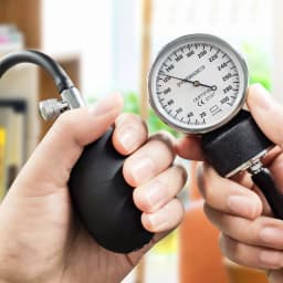 JUSTLANG Manual Blood Pressure Monitor BP Upper Arm Sphygmomanometer Aneroid Baumanometer Stethoscope with Zipper Bag for Adult