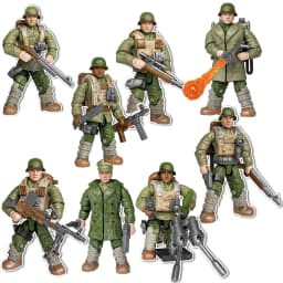 Military Army Soldiers World War SWAT Polices Soldiers Special Forces Model Assembly Building Blocks Bricks Toys Gift 