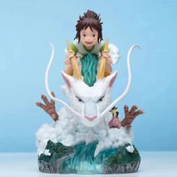 new Cartoon Anime Figure Ogino Chihiro And Nigihayami Kohakunushi Action Figures Pvc Action Model Doll Collectible Toy Gift