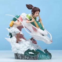 new Cartoon Anime Figure Ogino Chihiro And Nigihayami Kohakunushi Action Figures Pvc Action Model Doll Collectible Toy Gift
