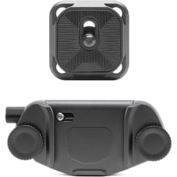 Capture Camera Clip V3, Black with Plate, Holds D SLR, Compact and Point and Shoot Bodies, Secure, Stable and Accessible