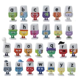 Alphabet Lore 26 Cartoon English Letters Action Figures Collectible Figurines Educational Toy Dolls For Christmas Gift