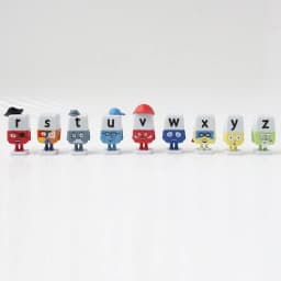 Alphabet Lore 26 Cartoon English Letters Action Figures Collectible Figurines Educational Toy Dolls For Christmas Gift