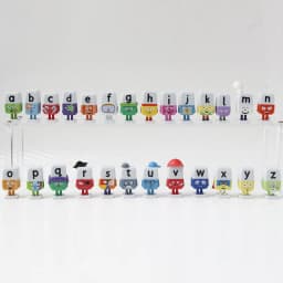 Alphabet Lore 26 Cartoon English Letters Action Figures Collectible Figurines Educational Toy Dolls For Christmas Gift