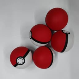 10pcs/set Cartoon Pokemon Anime Poke Ball Squeeze Toy Bouncing Ball Kawaii Poke Ball Toy
