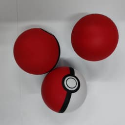 10pcs/set Cartoon Pokemon Anime Poke Ball Squeeze Toy Bouncing Ball Kawaii Poke Ball Toy