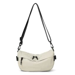 Japanese-Style Waterproof Lightweight Nylon Crossbody Small Bag, Casual Multi-Pocket Unisex Phone Bag, Trendy Small Square Bag for Hiking and Shopping