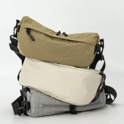Japanese-Style Waterproof Lightweight Nylon Crossbody Small Bag, Casual Multi-Pocket Unisex Phone Bag, Trendy Small Square Bag for Hiking and Shopping