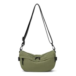 Japanese-Style Waterproof Lightweight Nylon Crossbody Small Bag, Casual Multi-Pocket Unisex Phone Bag, Trendy Small Square Bag for Hiking and Shopping