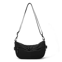 Japanese-Style Waterproof Lightweight Nylon Crossbody Small Bag, Casual Multi-Pocket Unisex Phone Bag, Trendy Small Square Bag for Hiking and Shopping