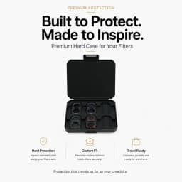 Freewell 4 Pack Filter Kit, White Black Options, ND/PL, LPR, Glow Mist, CPL Filters for DJI Osmo Pocket 4P ＆ Xtra Muse 2 Pro